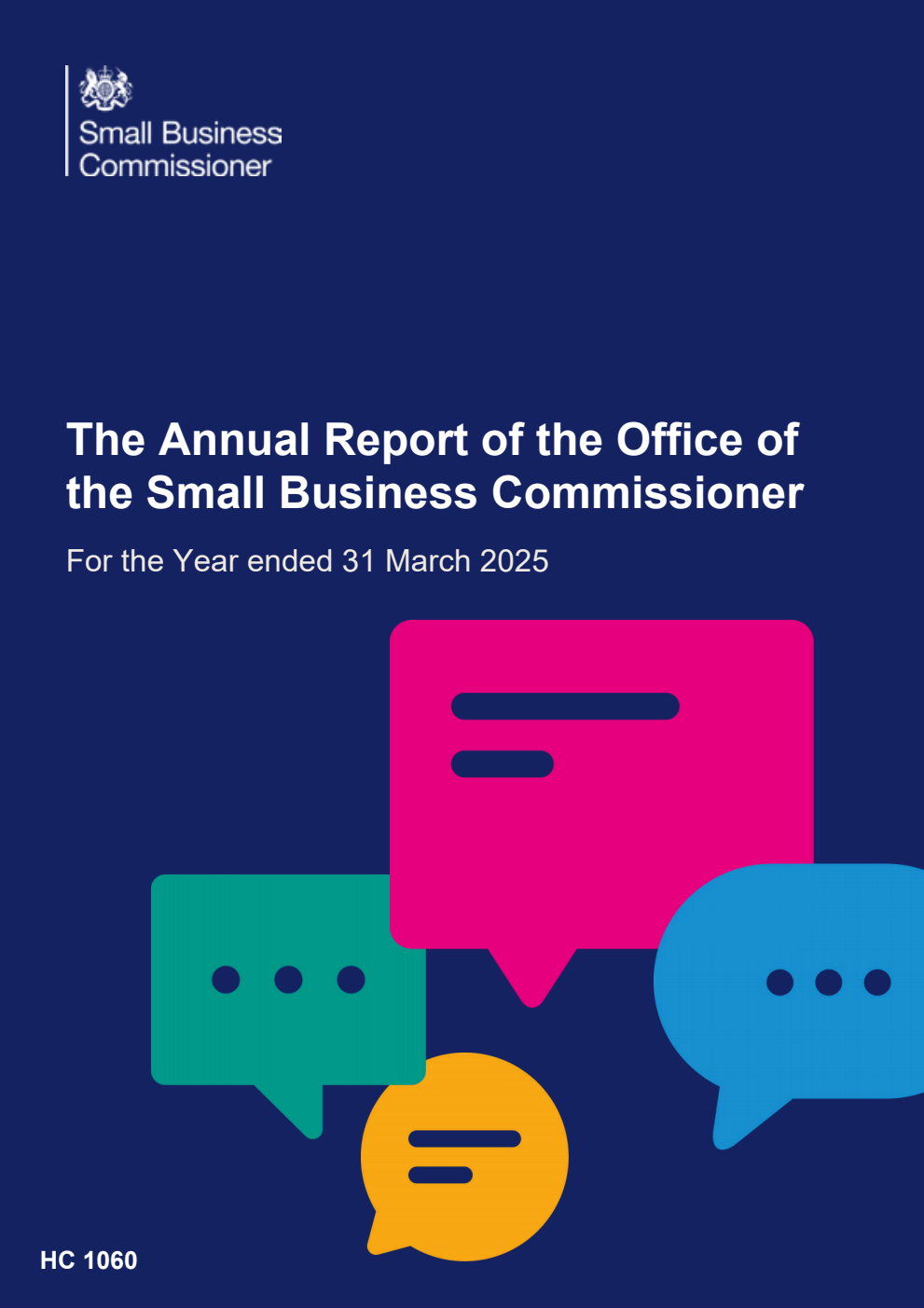 The Office of the Small Business Commissioner Annual Report and Accounts for the year ended 31 March 2025
