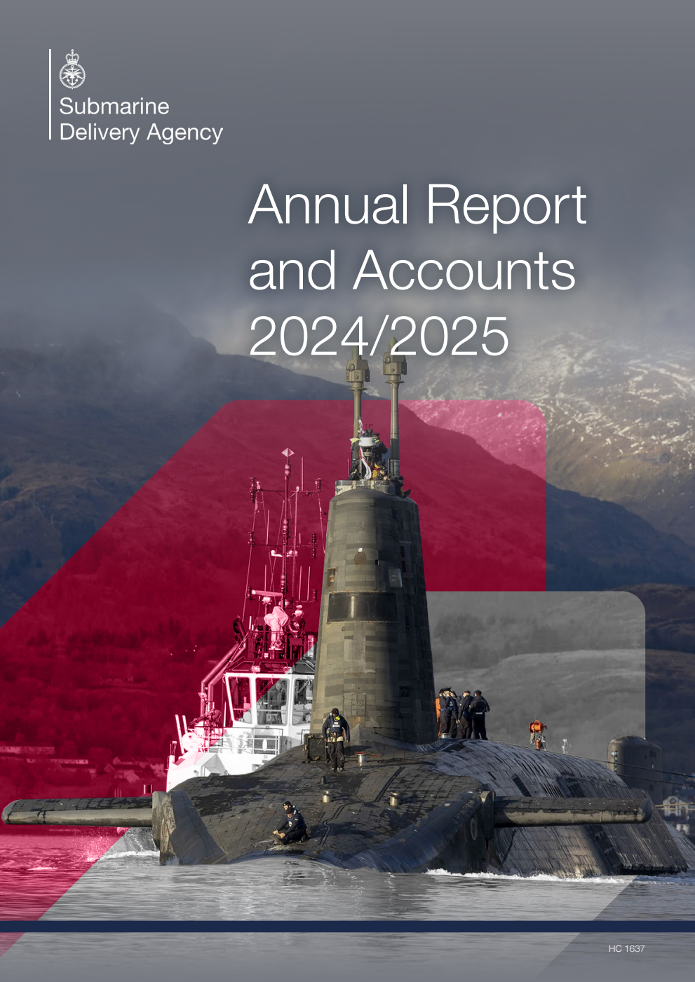 Submarine Delivery Agency Annual Report and Accounts 2024/2025 for the period 1 April 2024 to 31 March 2025