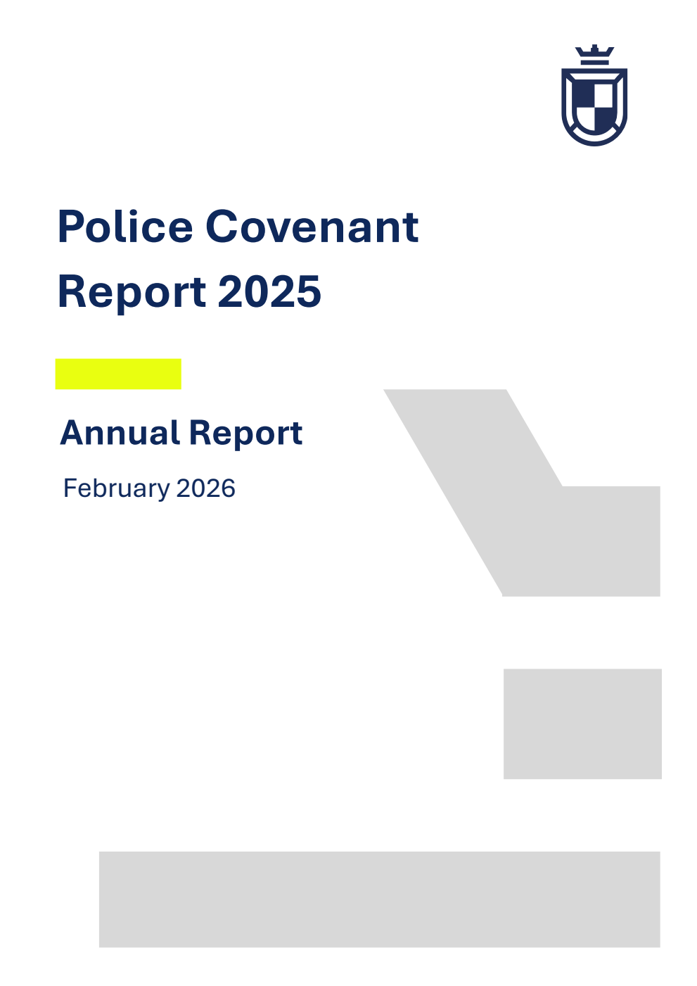 Police Covenant Annual Report 2025