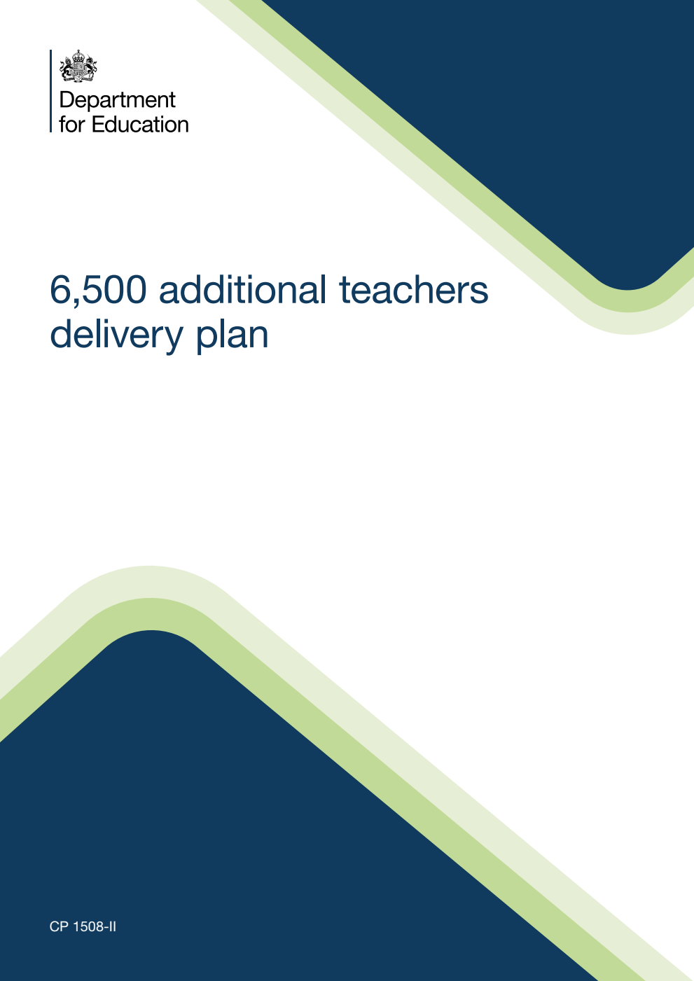 6,500 additional teachers delivery plan