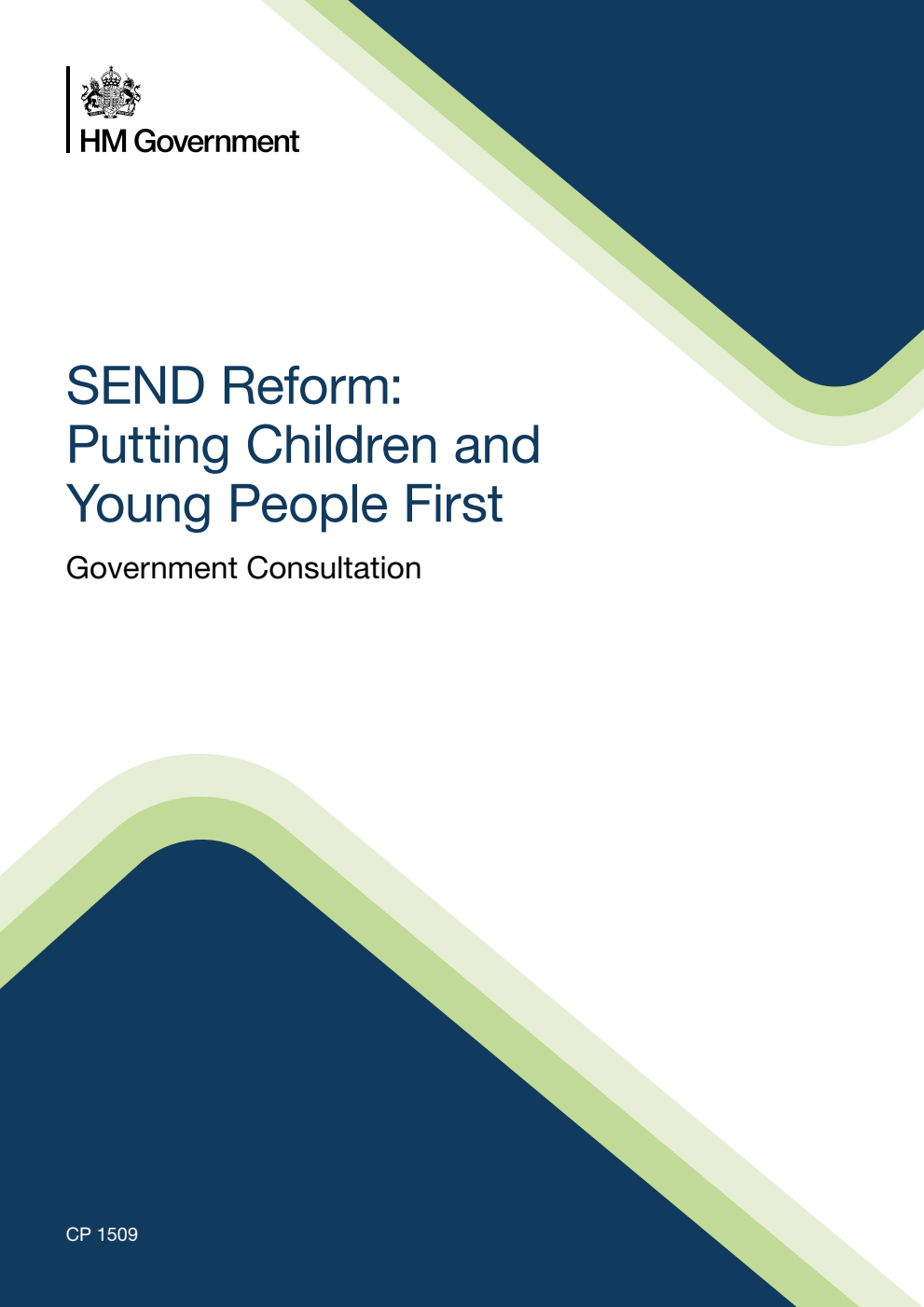 SEND Reform: Putting Children and Young People First - Government Consultation