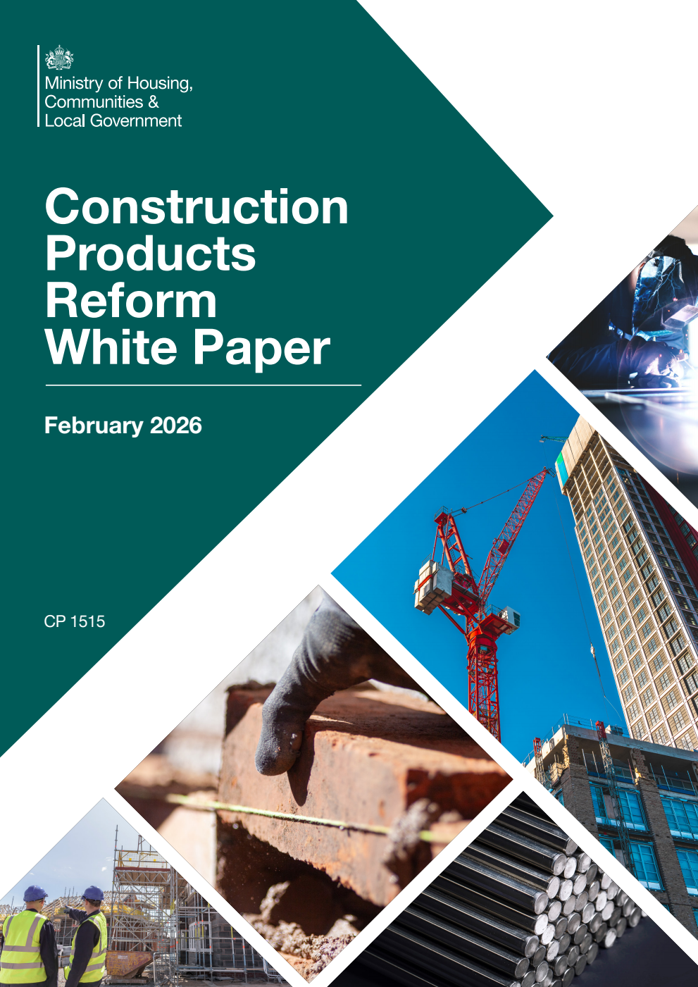 Construction Products Reform White Paper. February 2026