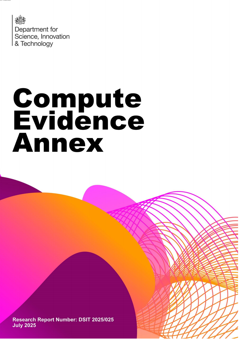 UK Compute Roadmap: Evidence Annex. Updated, April 2026