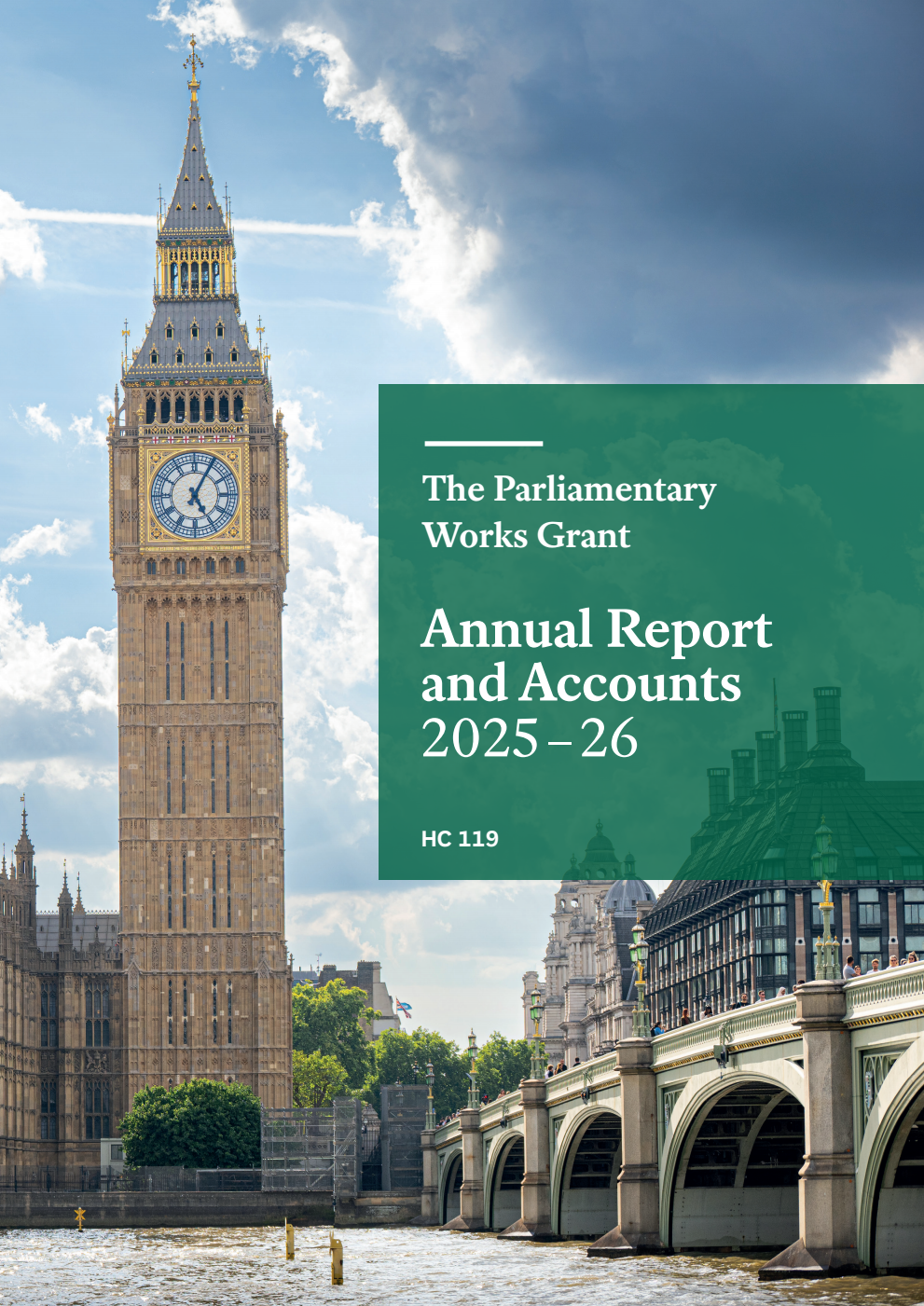 The Parliamentary Works Grant Annual Report & Accounts 2025-26 (for the year ended 31 March 2026)