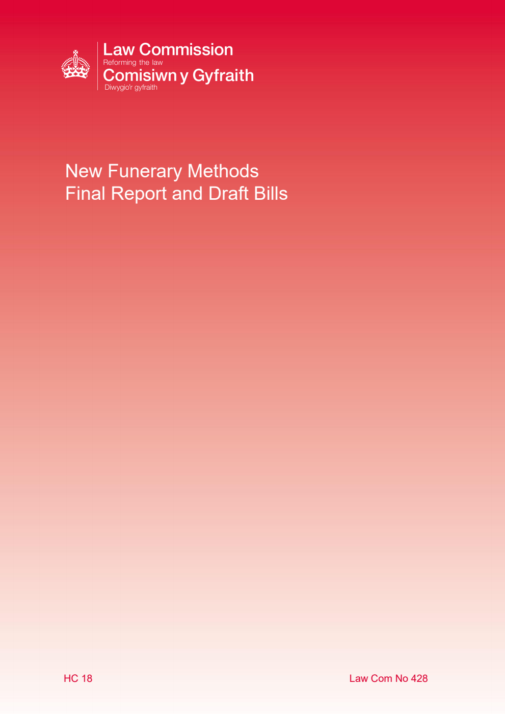 Law Commission No. 428 New Funerary Methods: Final Report and Draft Bills