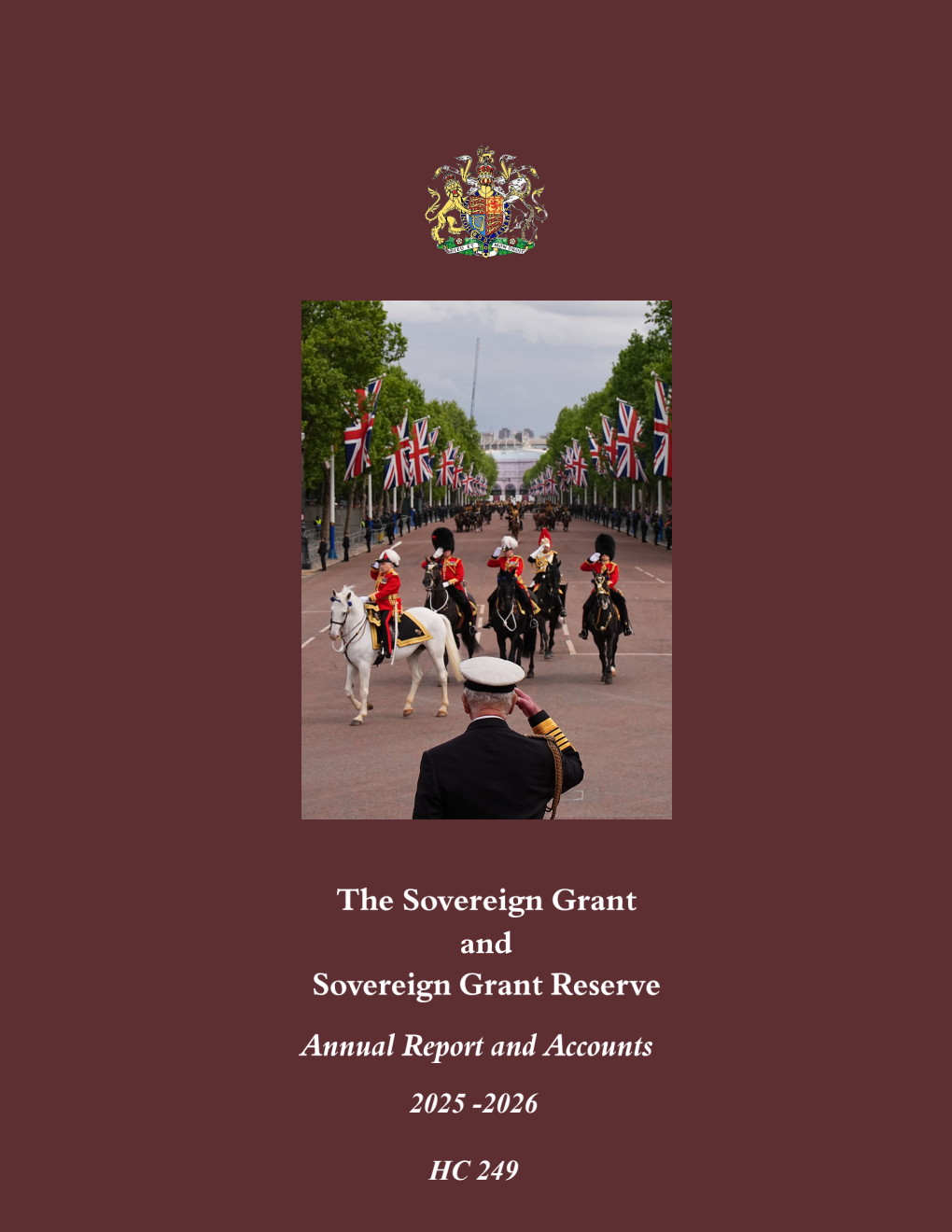 The Sovereign Grant and Sovereign Grant Reserve Annual Report and Accounts 2025-26