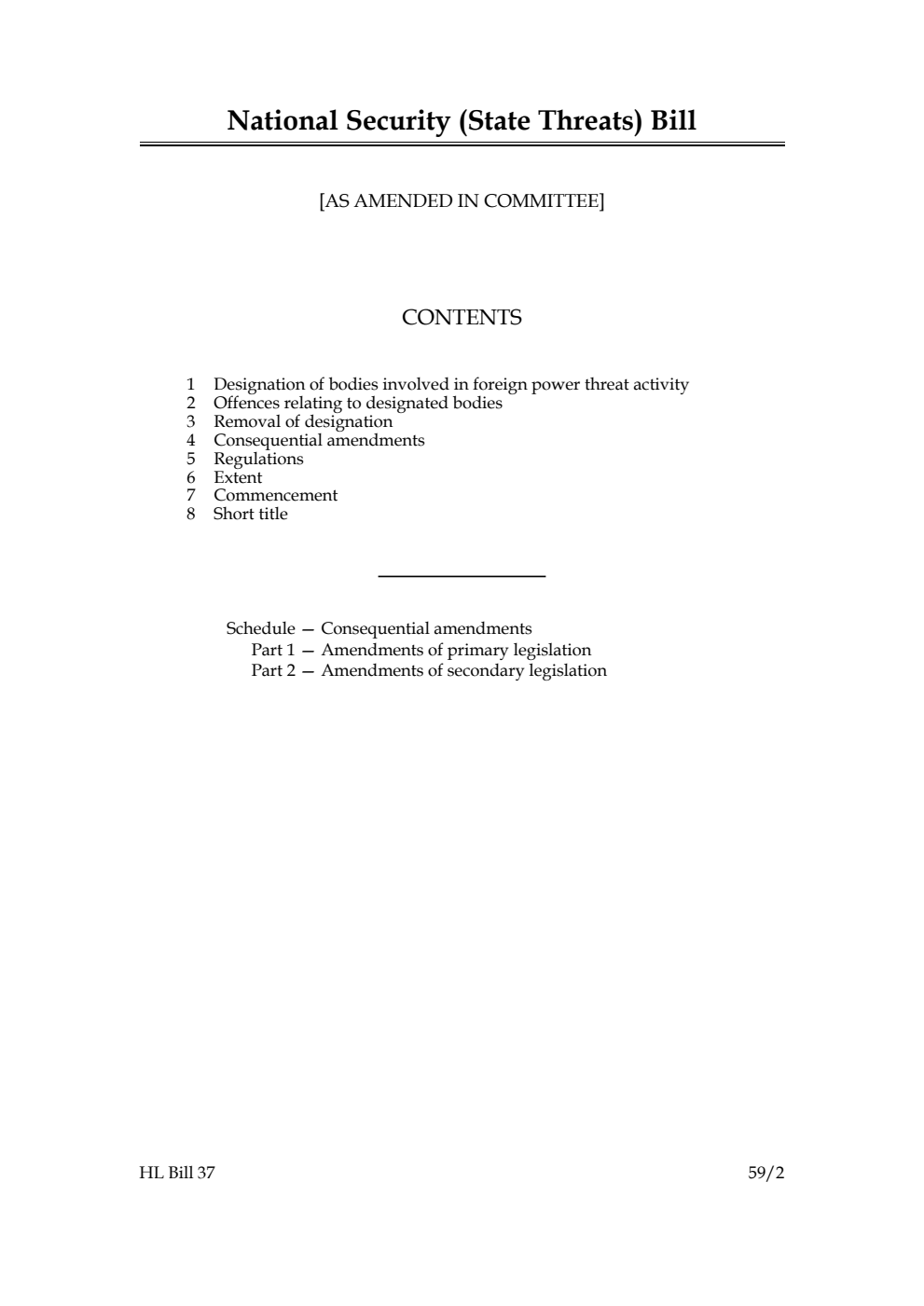 National Security (State Threats) Bill [as amended in Committee]