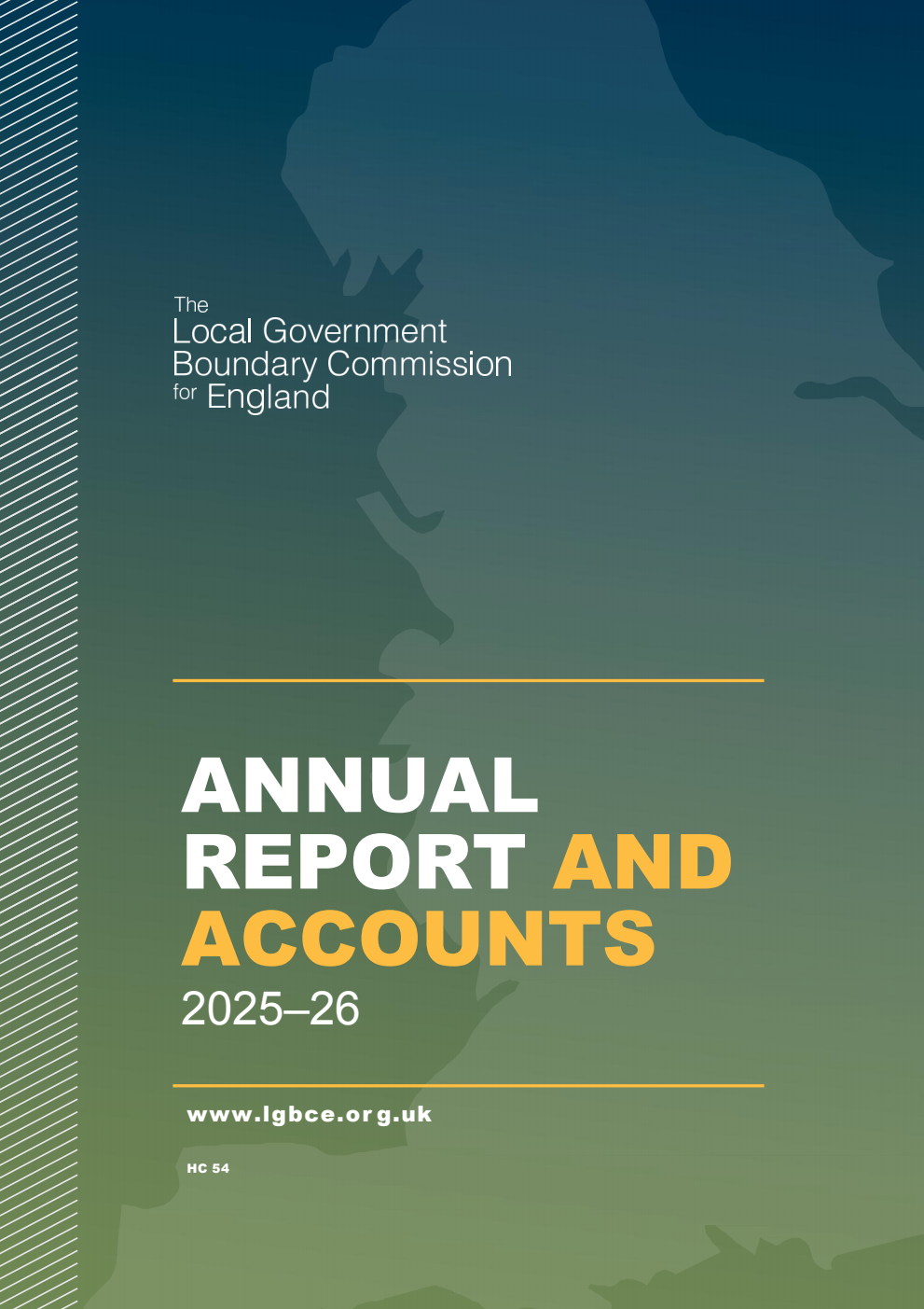 The Local Government Boundary Commission for England Annual Report & Accounts 2025-26