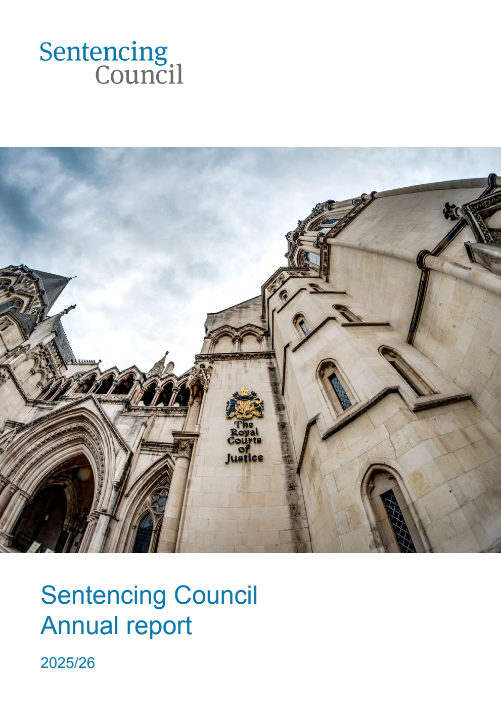 Sentencing Council Annual Report 2025/26
