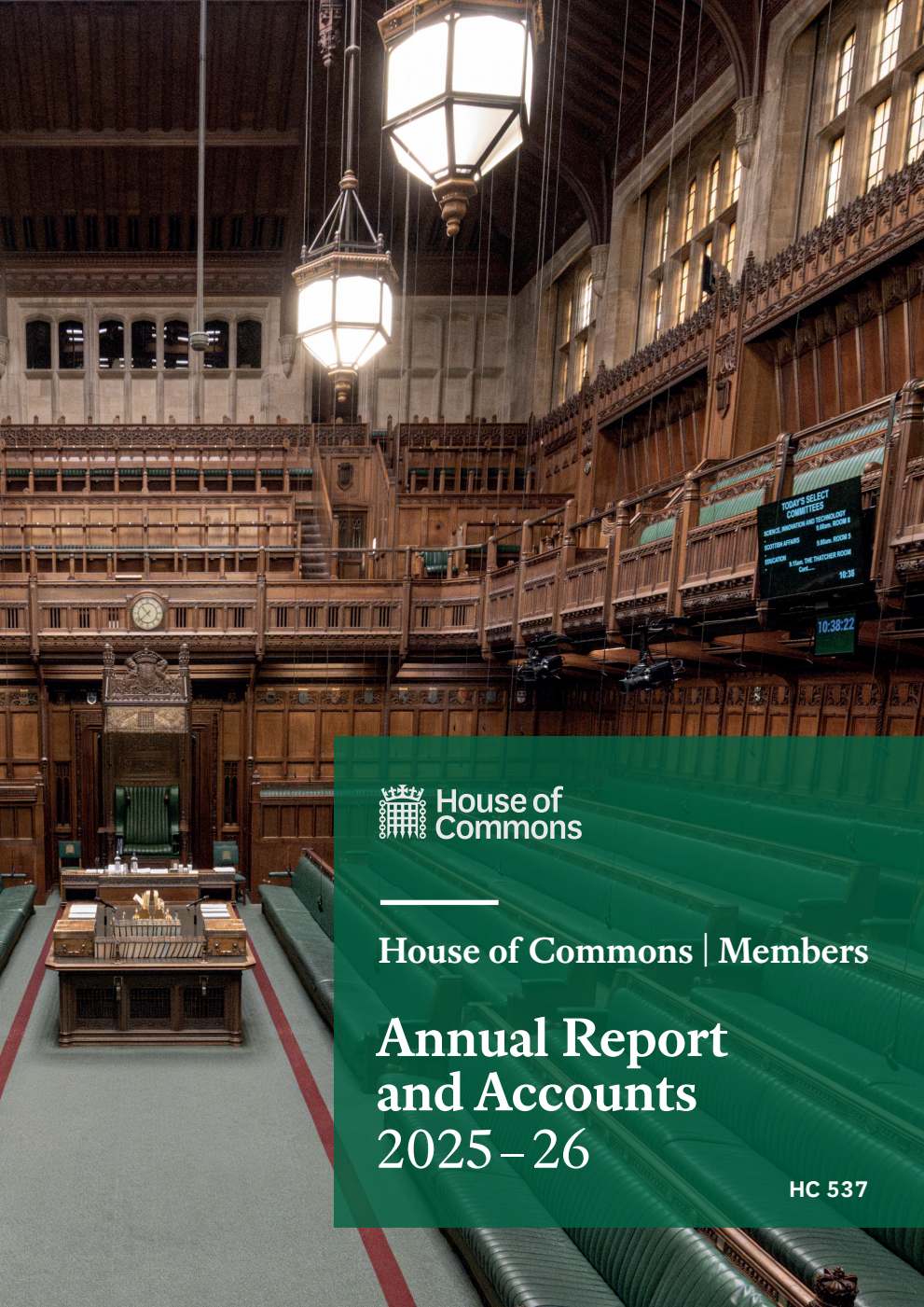 The House of Commons: Members Annual Report & Accounts 2025-2026 (for the year ended 31 March 2026)