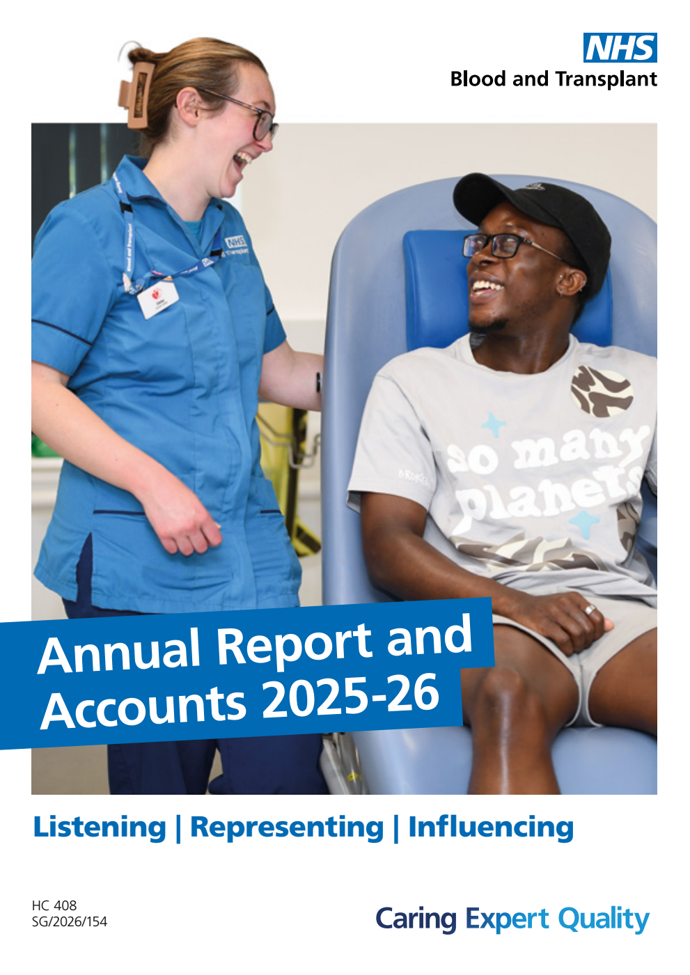 NHS Blood and Transplant Annual Report and Accounts 2025-26