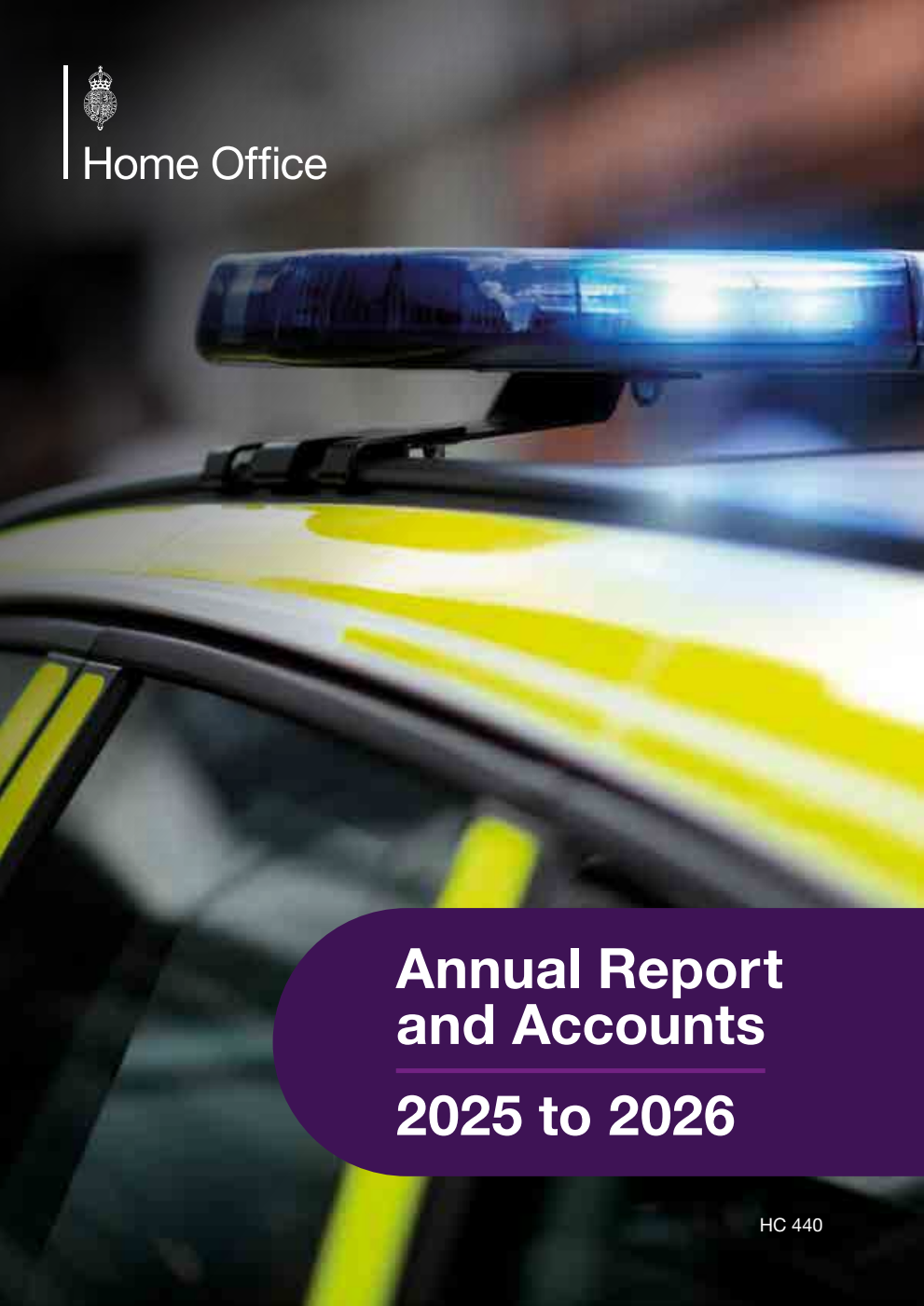 Home Office Annual Report and Accounts 2025 to 2026
