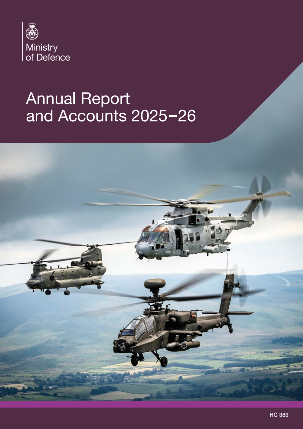 Ministry of Defence Annual Report and Accounts 2025-26 for the year ended 31 March 2026