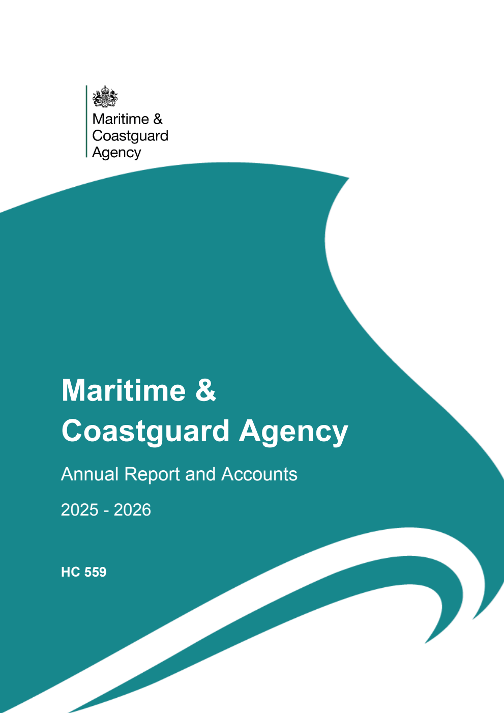 Maritime and Coastguard Agency Annual Report and Accounts 2025-2026 for the period 1 April 2025 to 31 March 2026