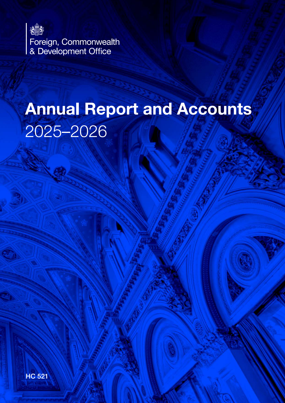 Foreign, Commonwealth & Development Office Annual Report and Accounts 2025-26 for the year ended 31 March 2026