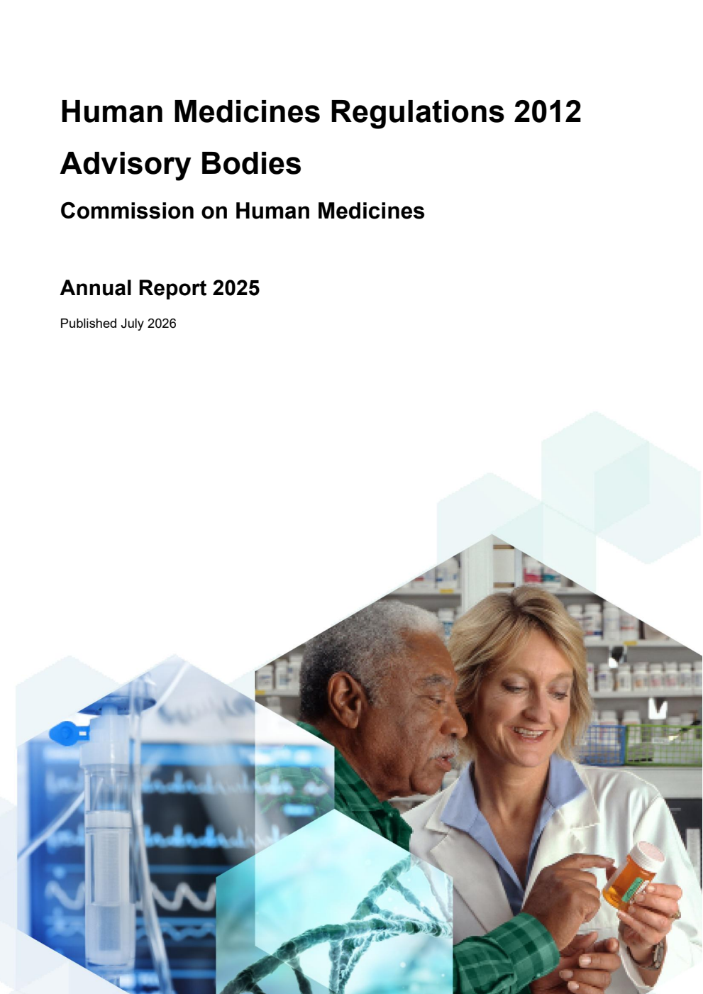 Human Medicines Regulations 2012 Advisory Bodies Commission on Human Medicines Annual Report 2025
