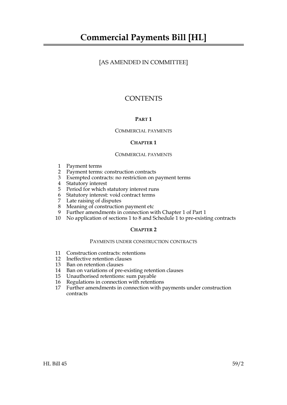 Commercial Payments Bill [as amended in Committee]