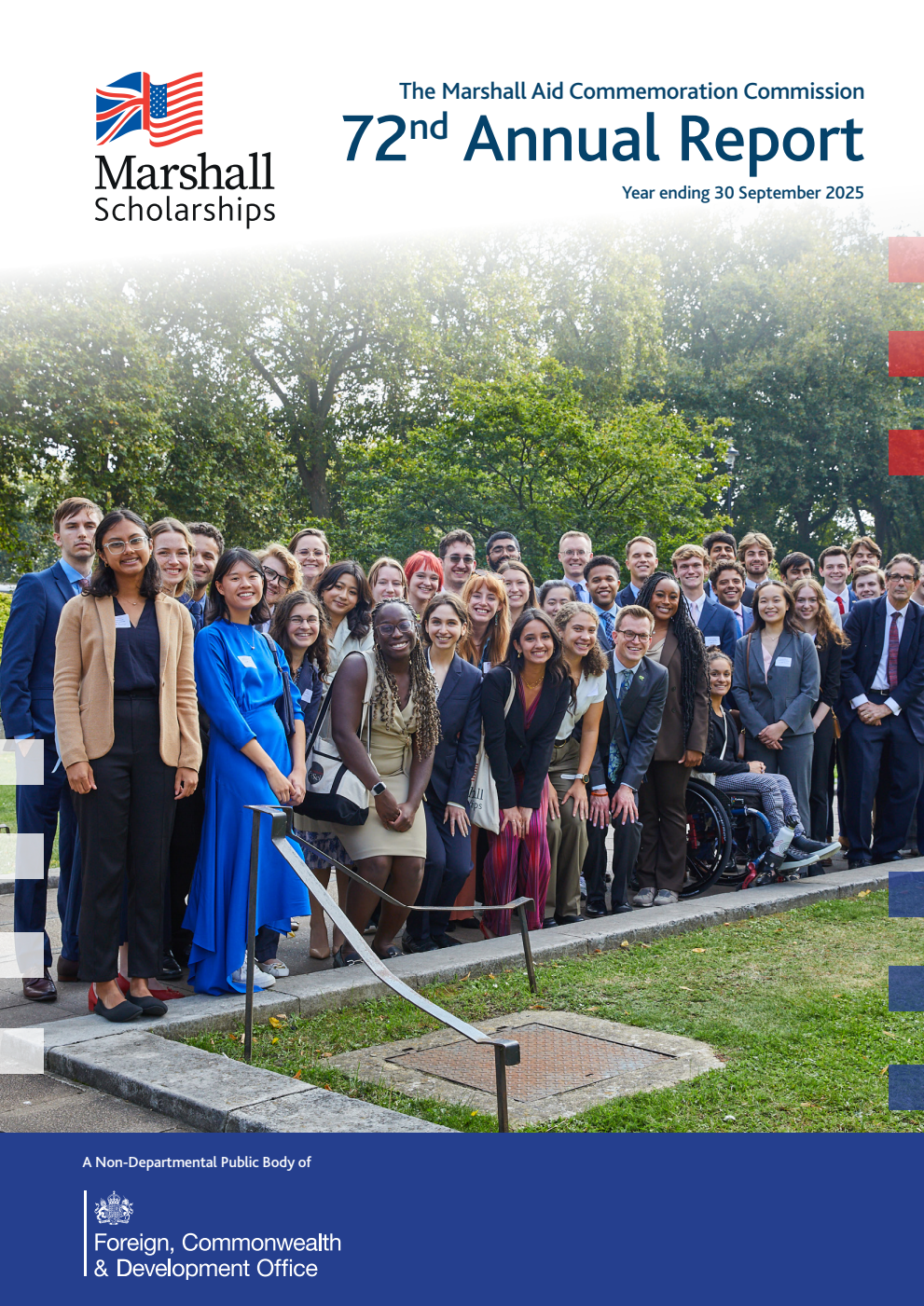 Seventy second Annual Report of the Marshall Aid Commemoration Commission for the year ending 30 September 2025