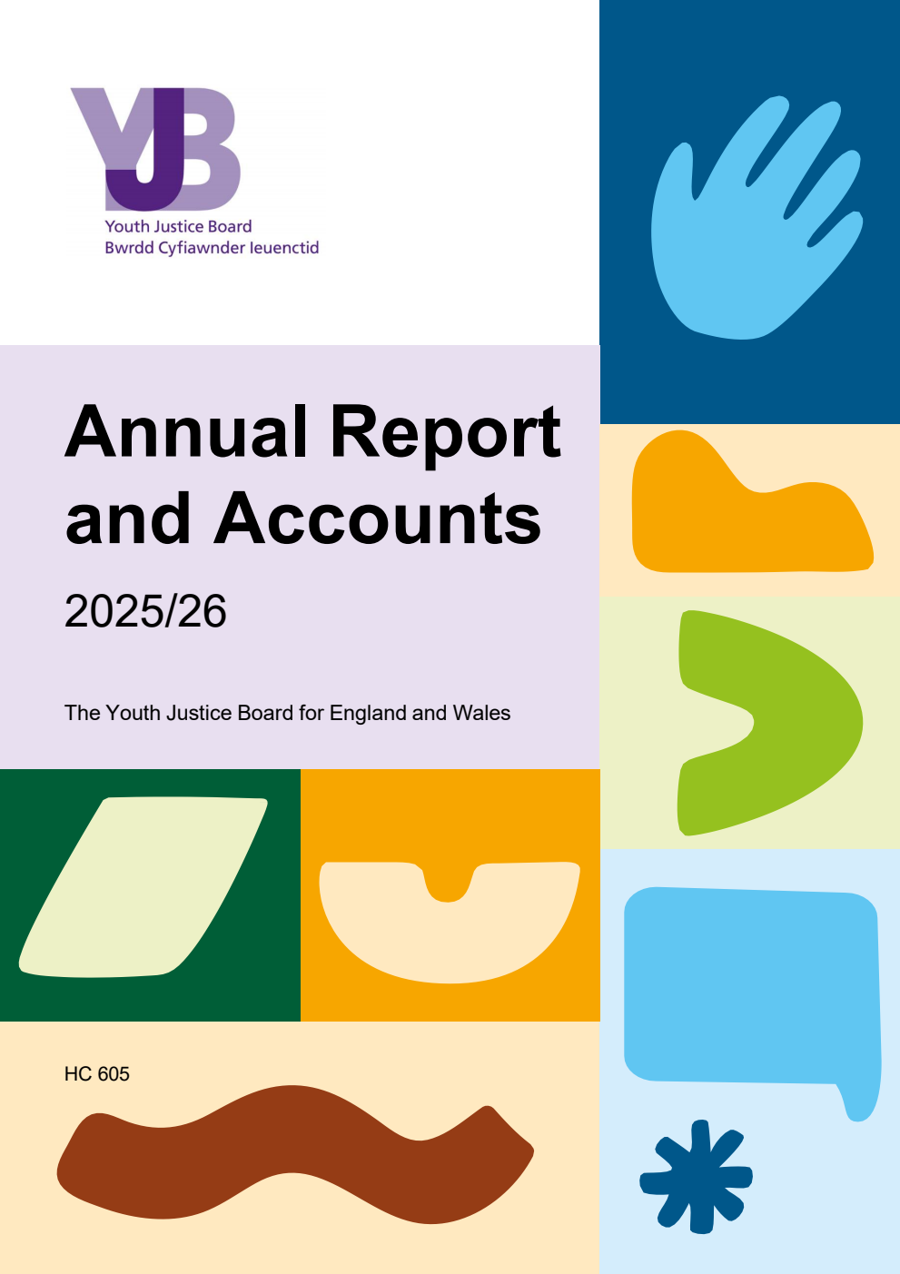 The Youth Justice Board for England and Wales Annual report and accounts for the period 1 April 2025 to 31 March 2026