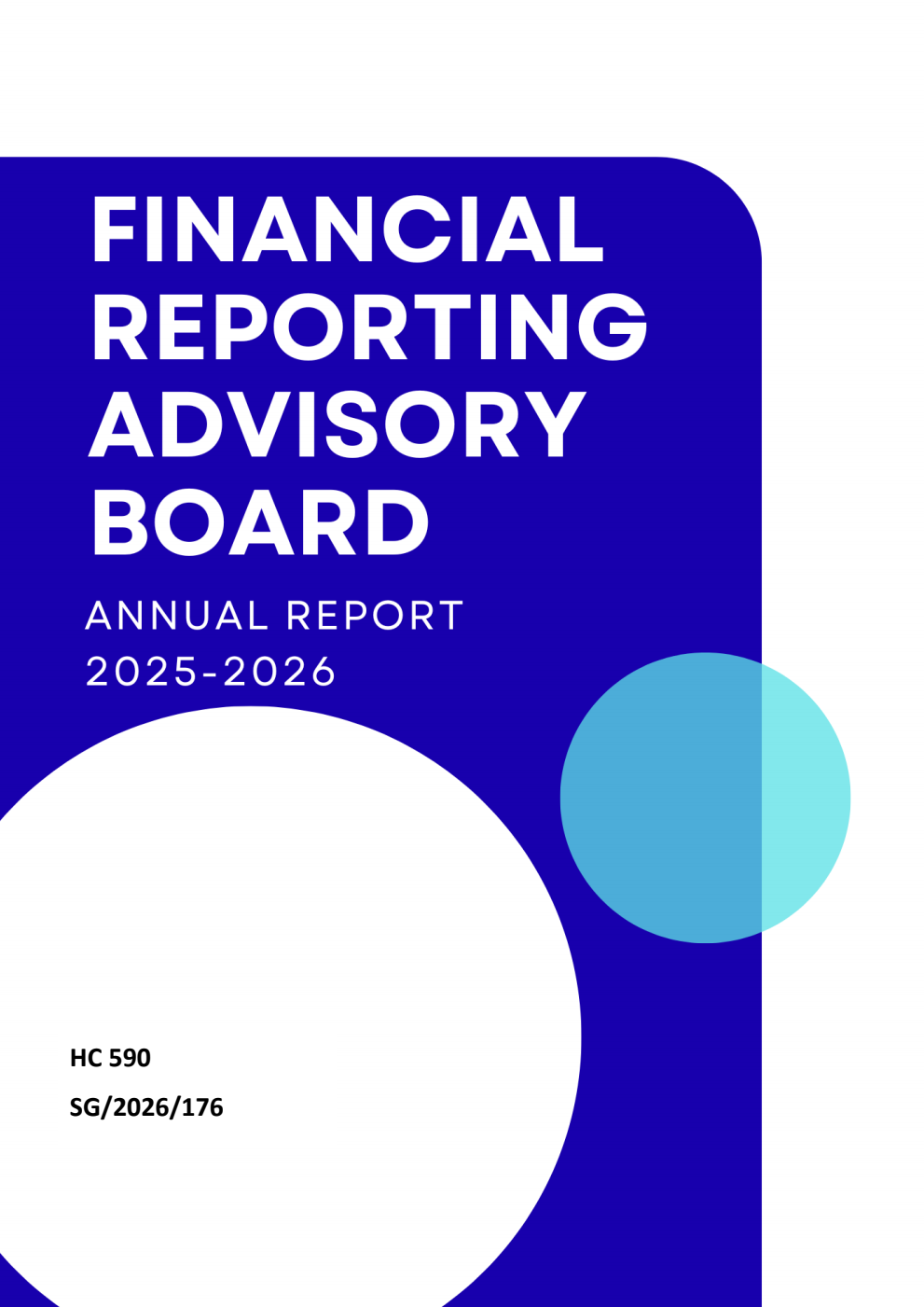 Financial Reporting Advisory Board Annual Report 2025-2026