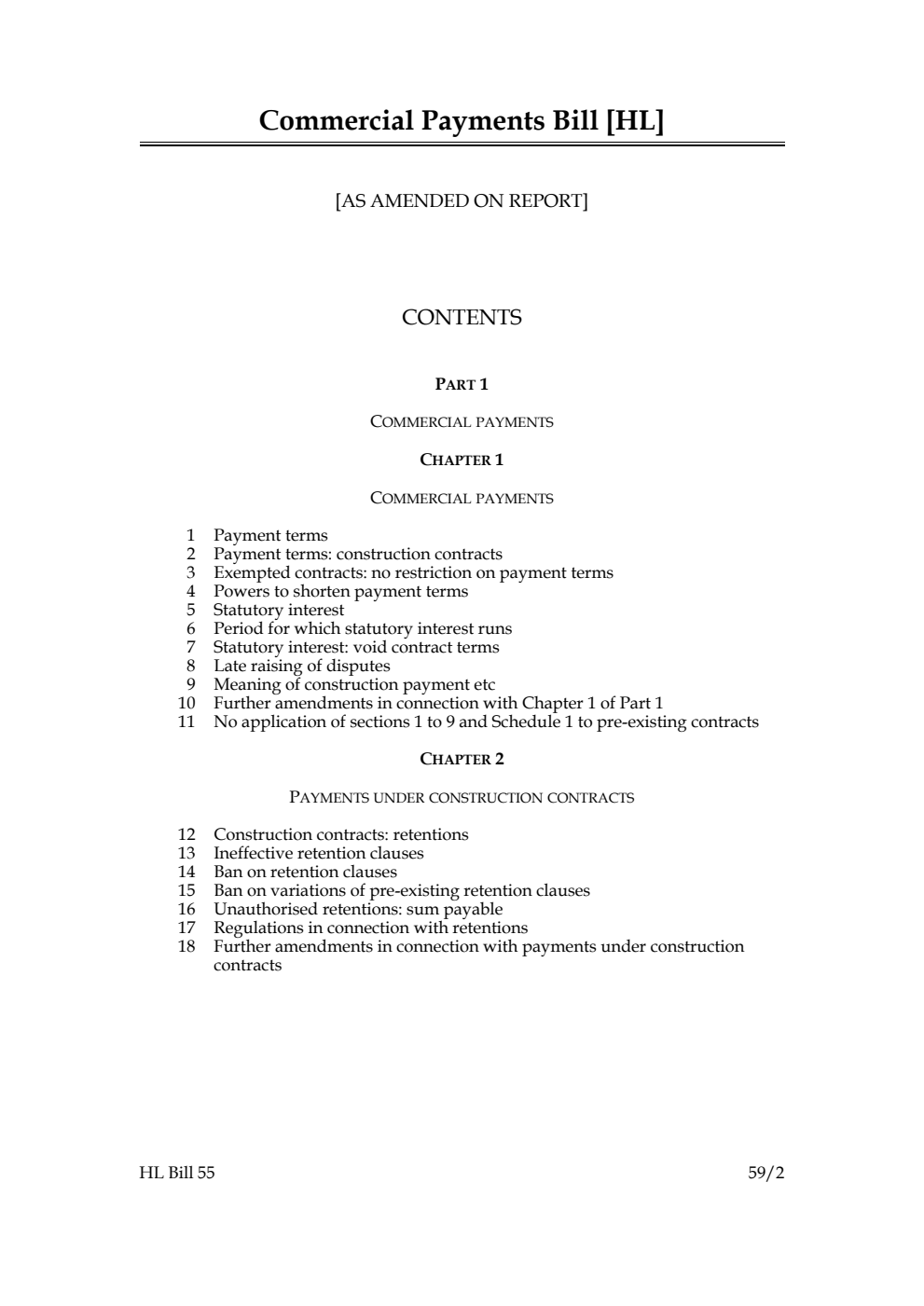 Commercial Payments Bill [as amended on Report]