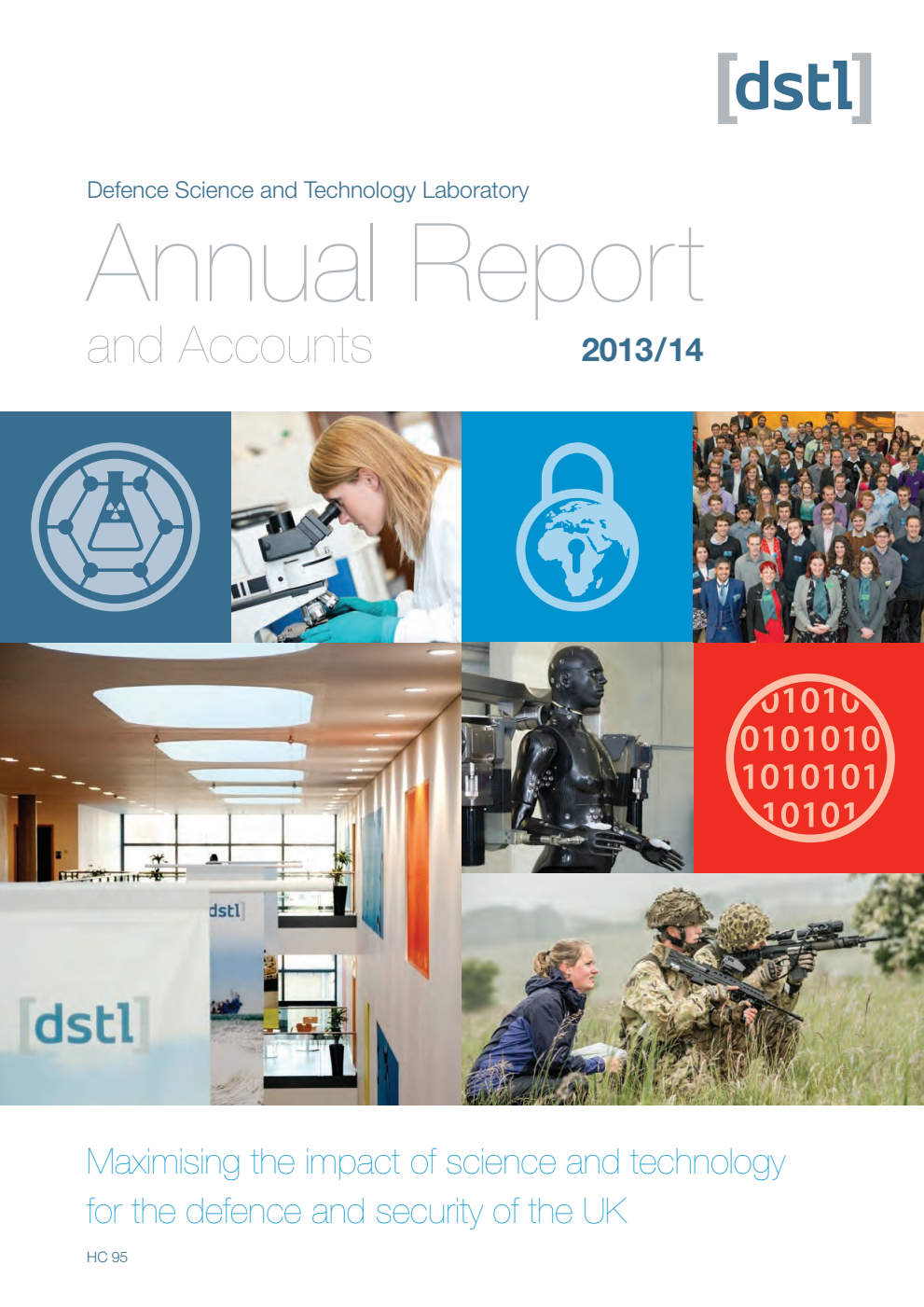 Defence Science and Technology Laboratory Annual Report and Accounts 2013/14