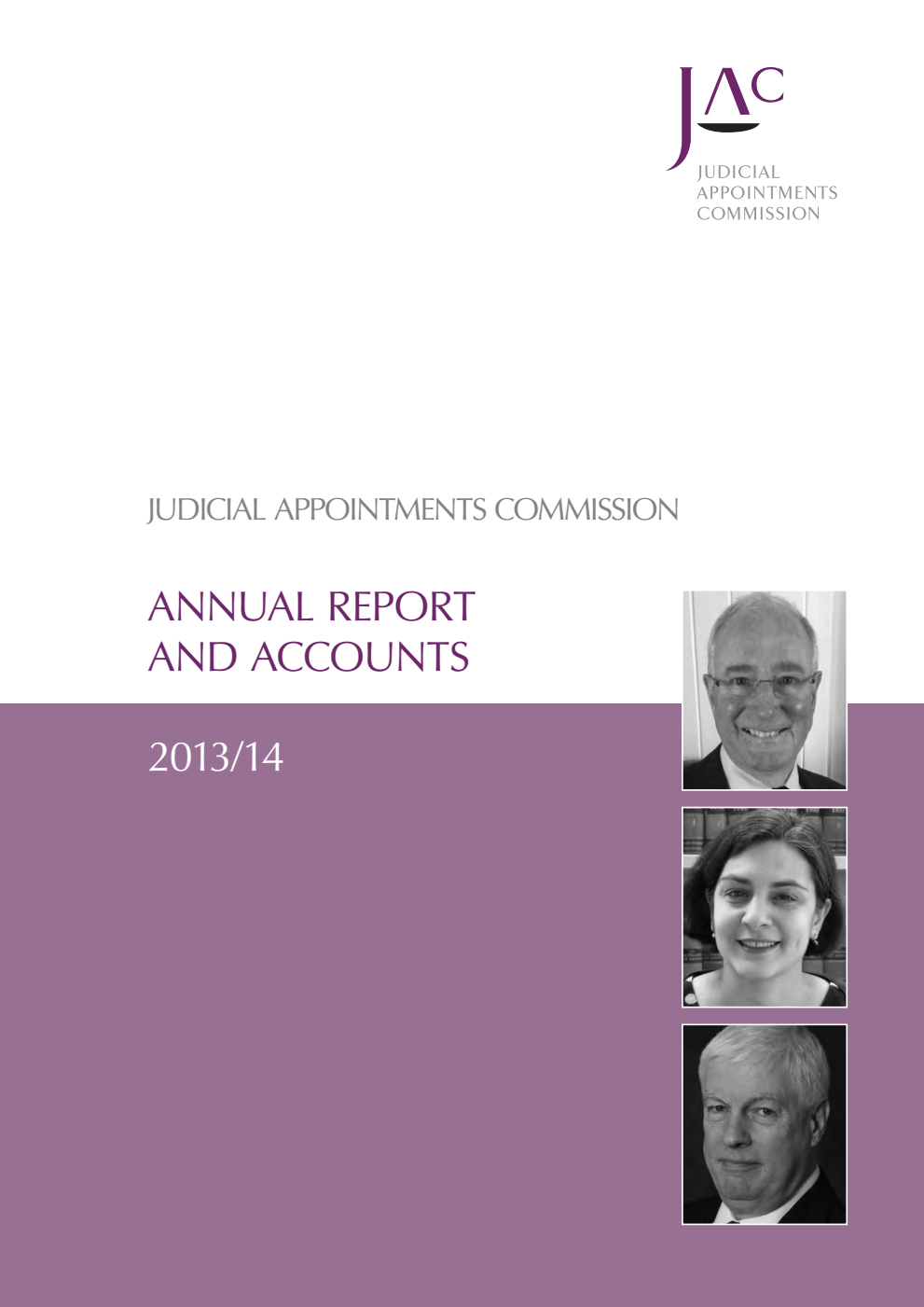 Judicial Appointments Commission Annual Report and Accounts 2013/14