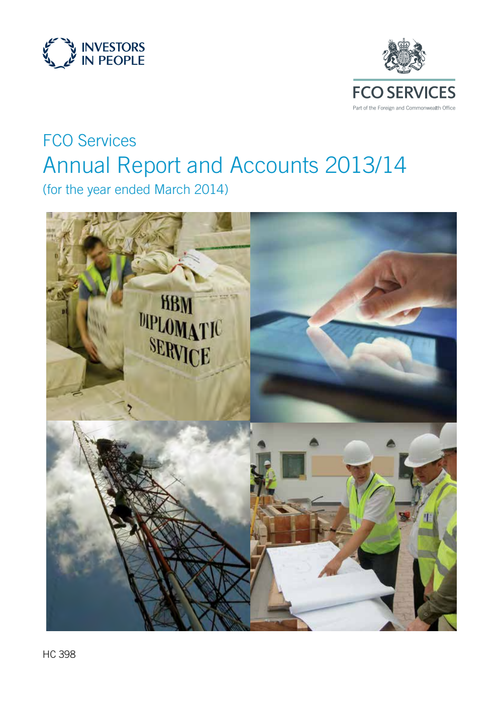 FCO Services Annual Report and Accounts 2013/14 (for the year ended March 2014)