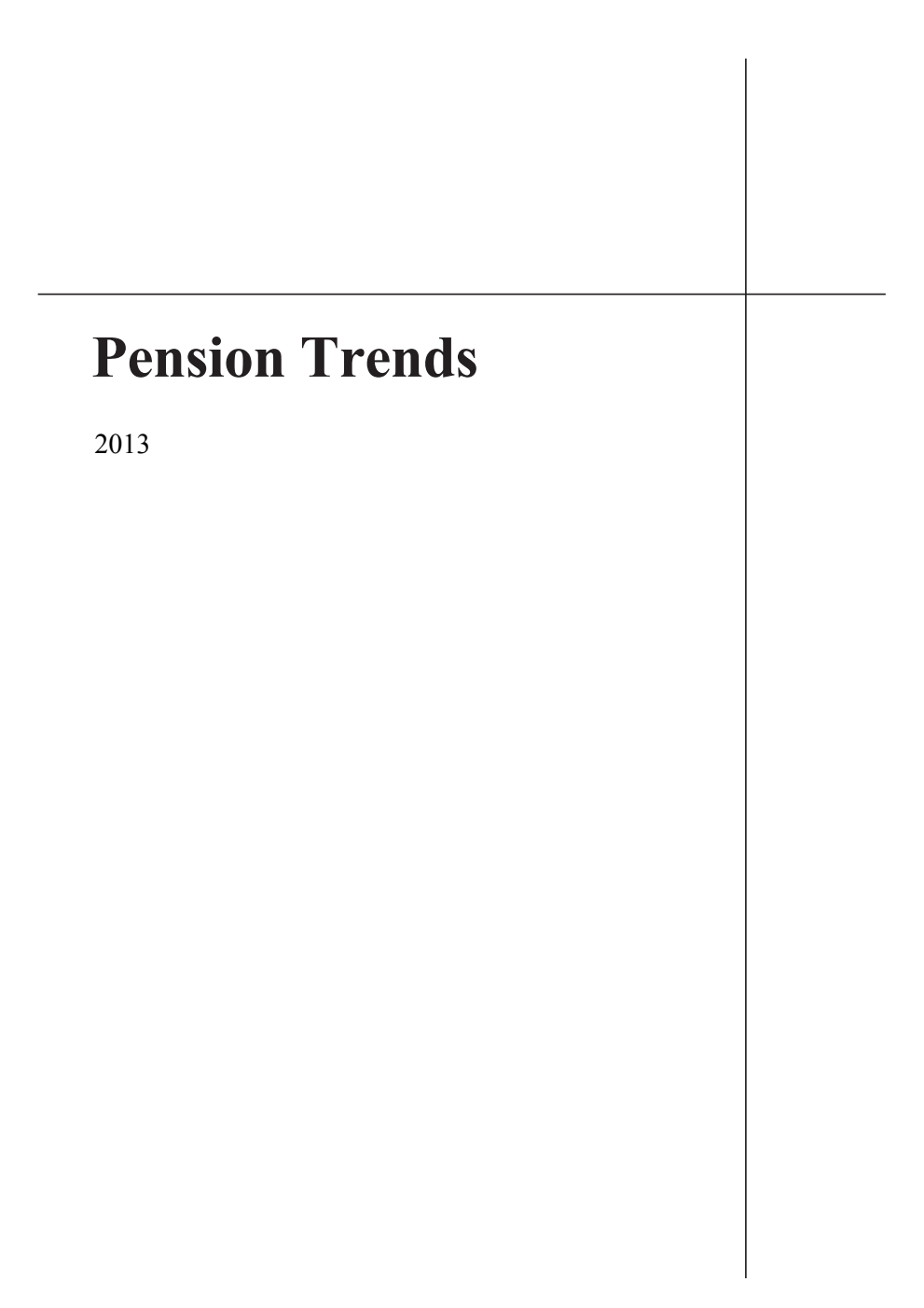 Pension Trends 2013