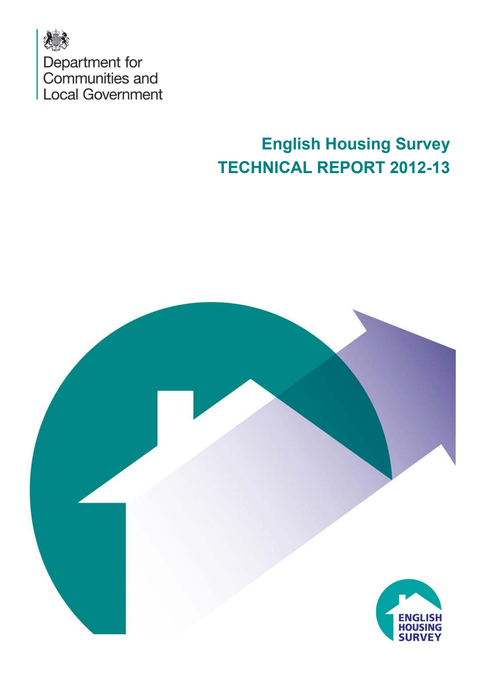 English Housing Survey: Technical Report 2012-13