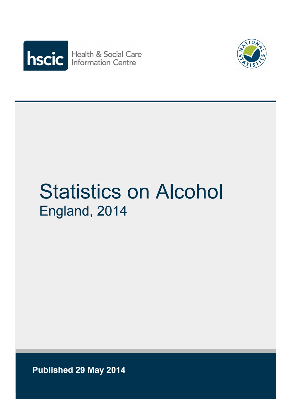 Statistics on Alcohol: England, 2014
