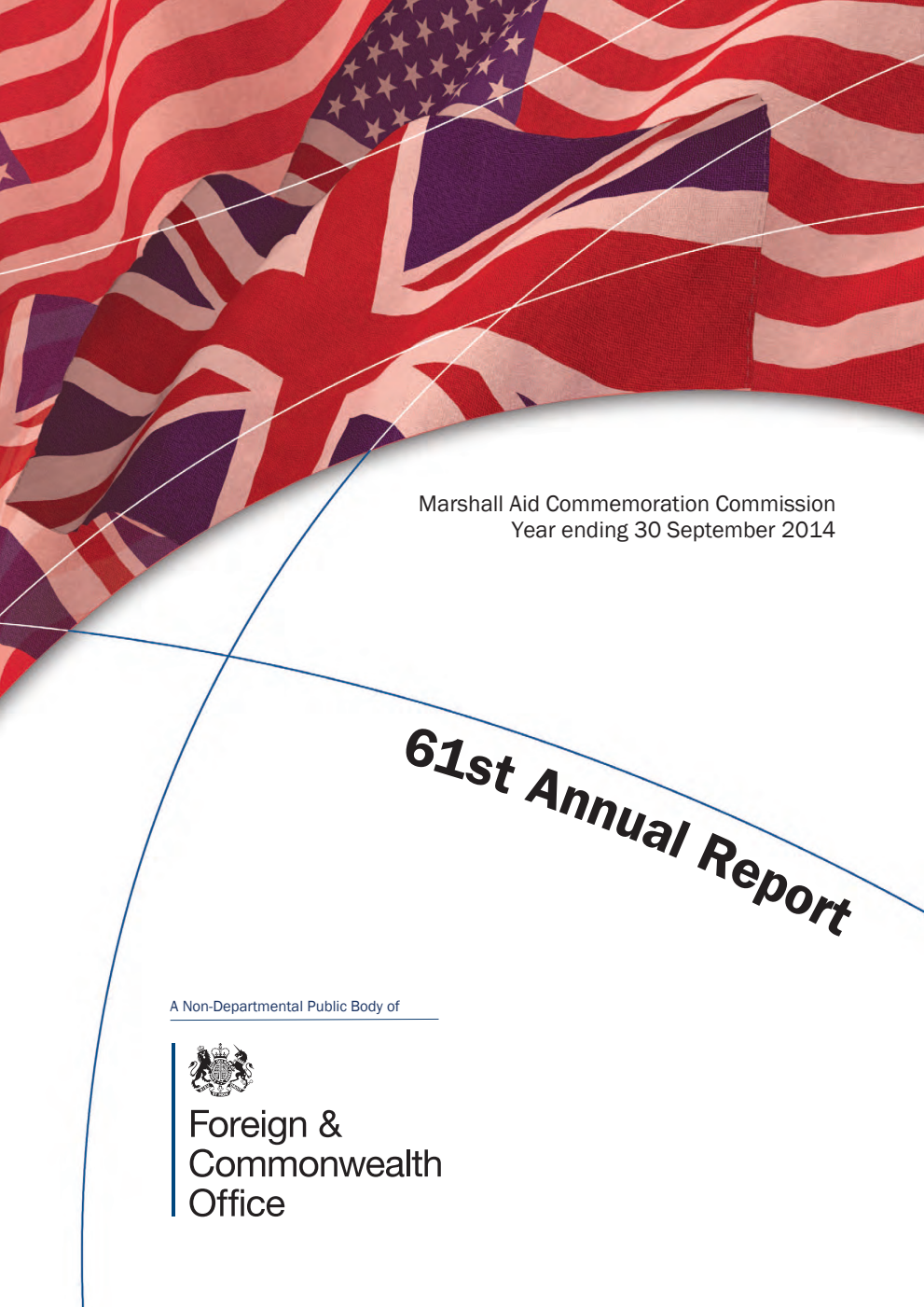 Sixty First Annual Report of the Marshall Aid Commemoration Commission for the year ending 30 September 2014