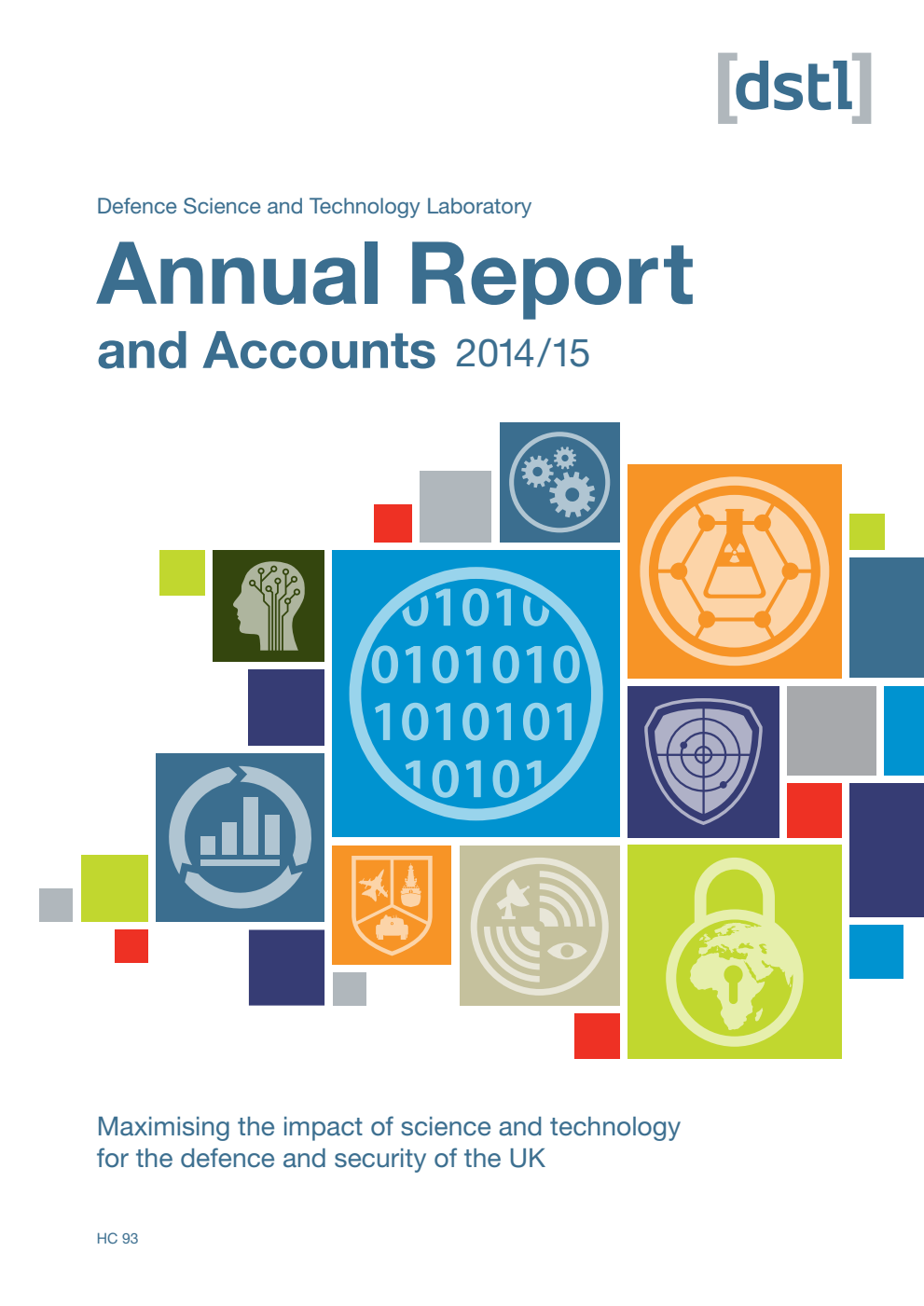 Defence Science and Technology Laboratory Annual Report and Accounts 2014/15