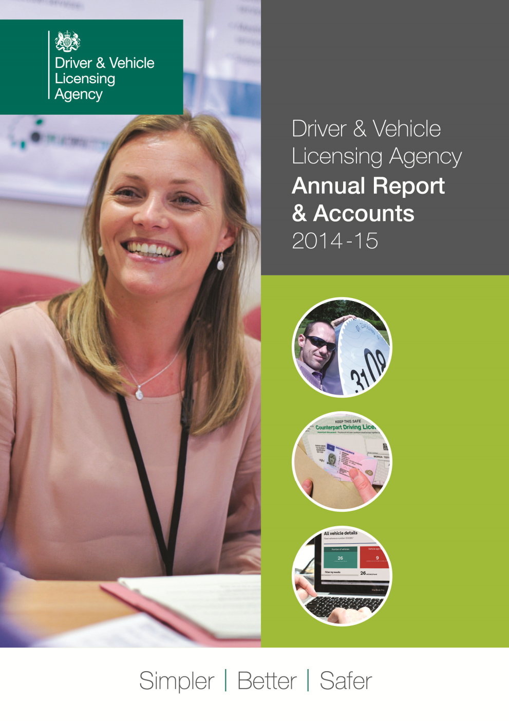 Driver & Vehicle Licensing Authority Annual Report and Accounts 2014-15