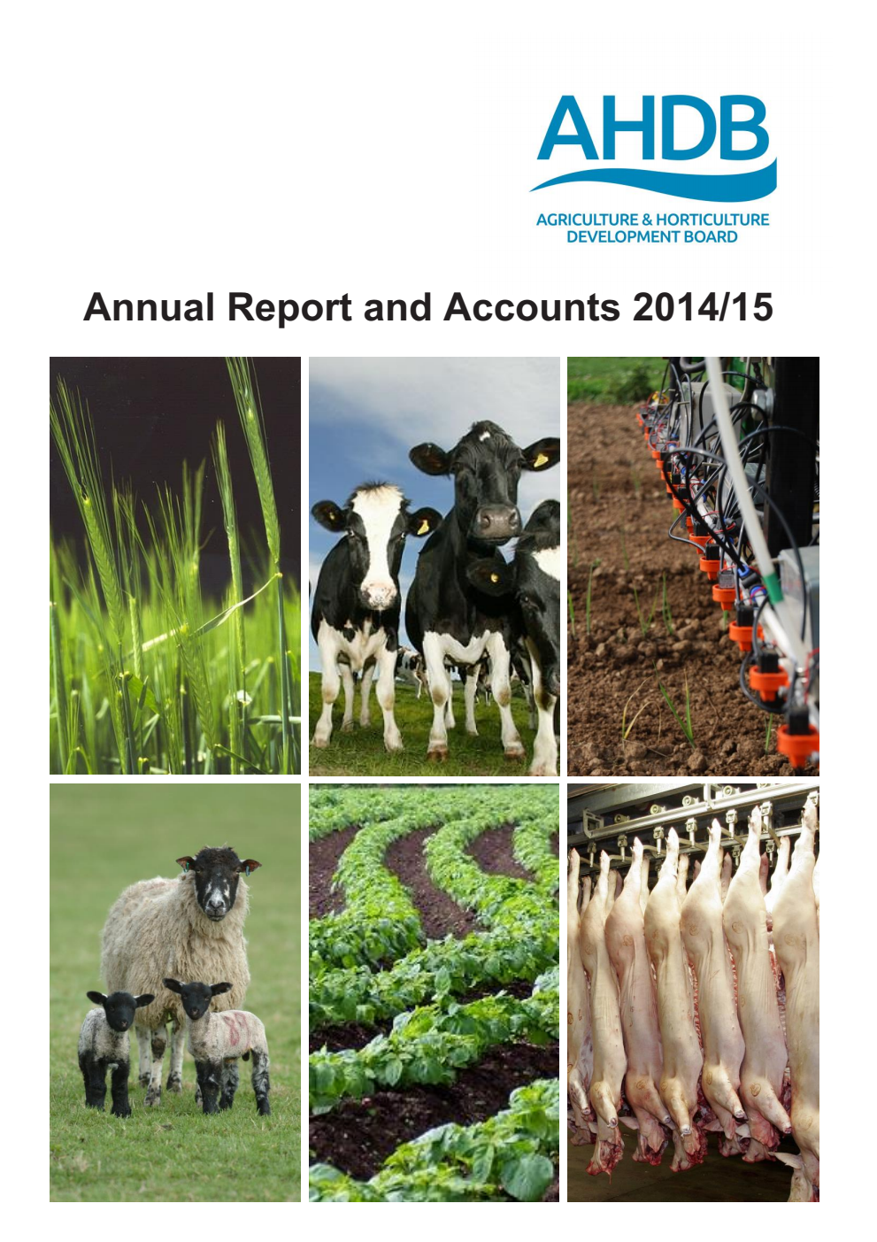 Agriculture and Horticulture Development Board Annual Report and Accounts 2014/15