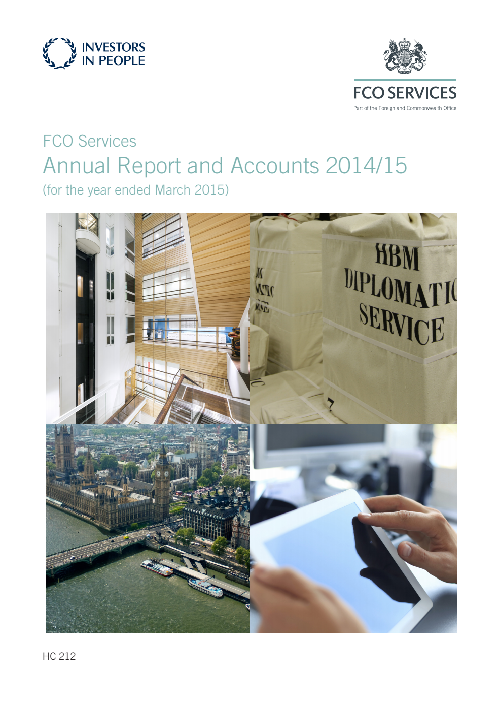 FCO Services Annual Report and Accounts 2014/15 (for the year ended 31 March 2015)