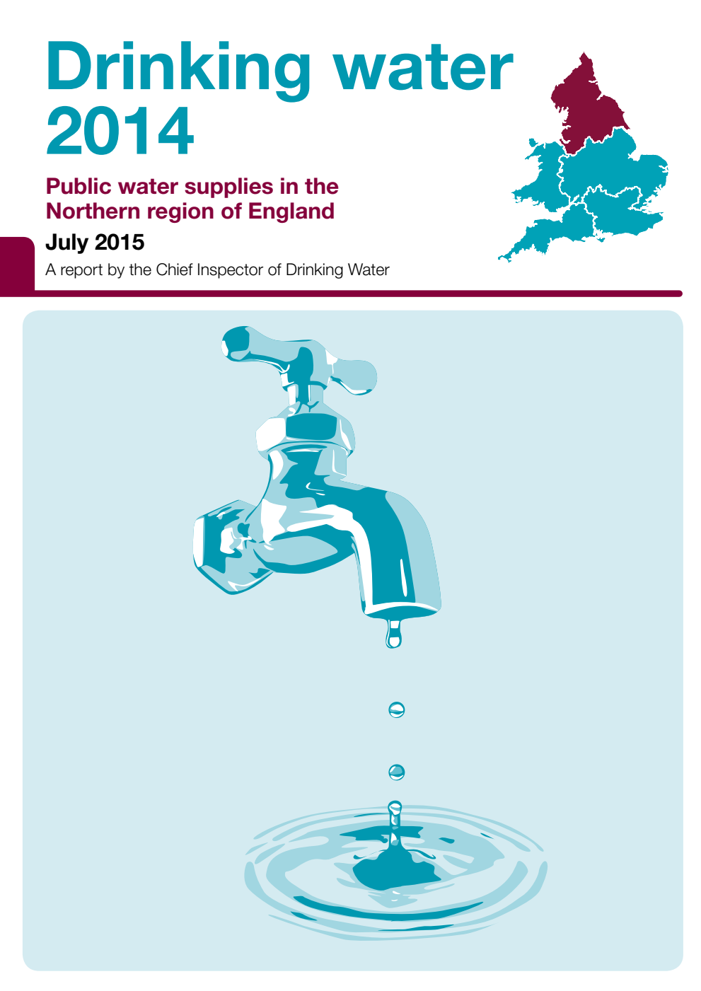 Drinking Water 2014 Public water supplies in the Northern region of England July 2015