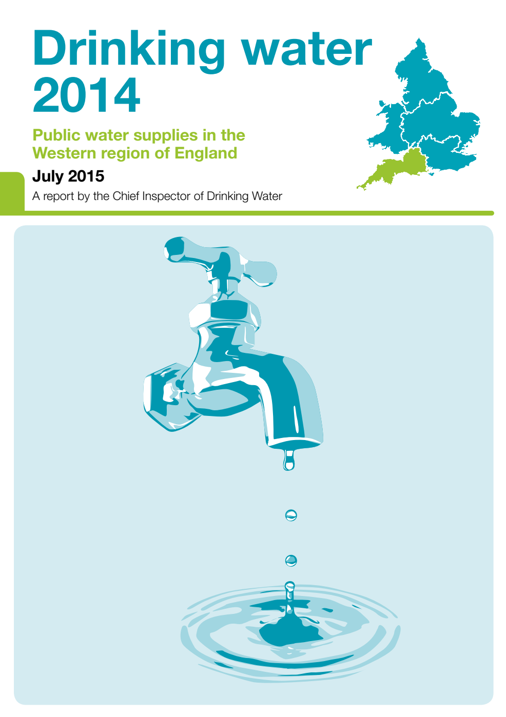 Drinking Water 2014 Public water supplies in the Western region of England July 2015