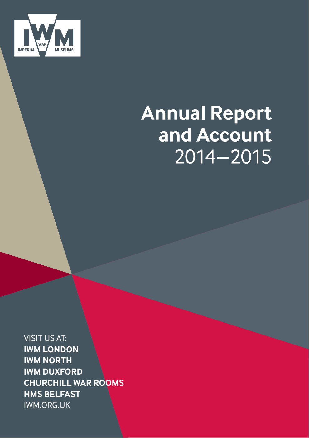 Imperial War Museum Annual Report and Account 2014-2015